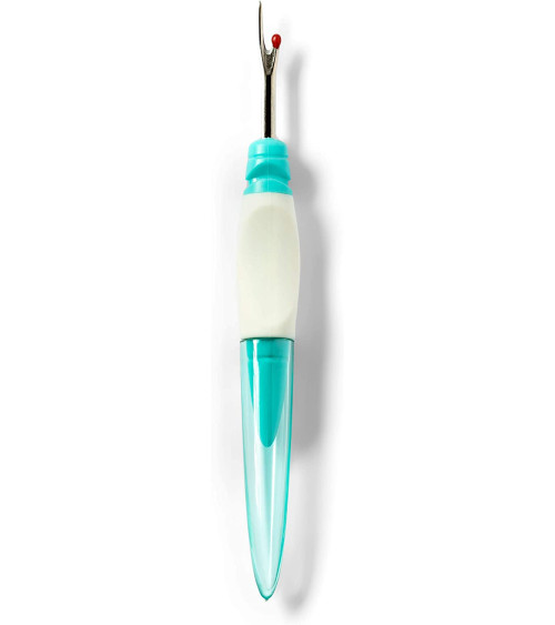 Prym Découseur Ergonomique en métal et Plastique Turquoise 8,5cm