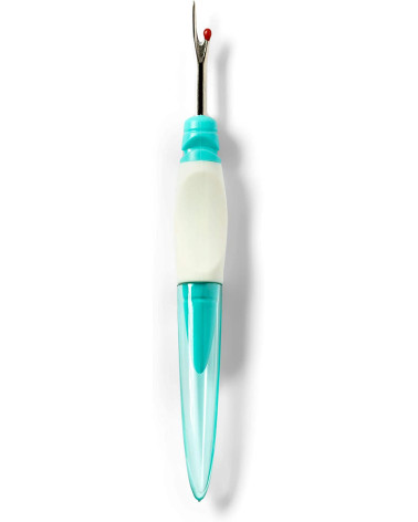 Prym Ergonomic Seam Ripper in Metal and Plastic Turquoise 8.5cm