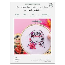 French Kits Broderie décorative Matriochka