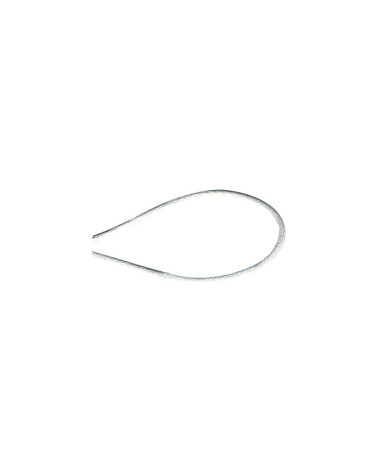 50m spool of white polyester mouse tail cord
