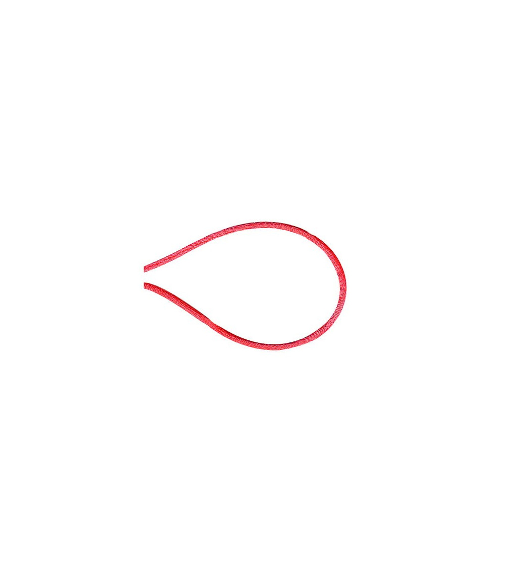 50m spool of neon pink polyester mouse tail cord