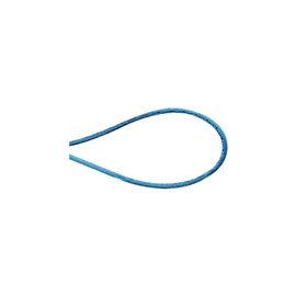 Bobine 50m cordon queue de souris polyester bleu acier
