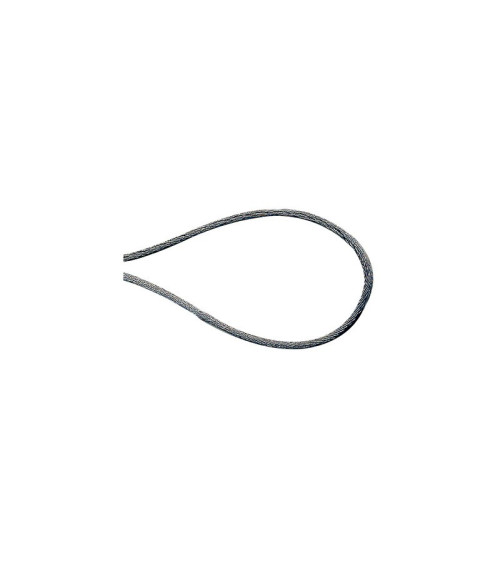 50m spool of gray blue polyester mouse tail cord