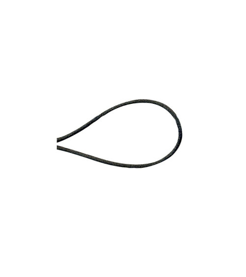 50m spool of gray black polyester mouse tail cord