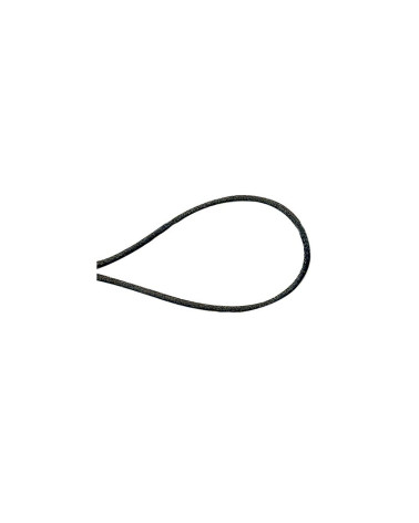 50m spool of gray black polyester mouse tail cord