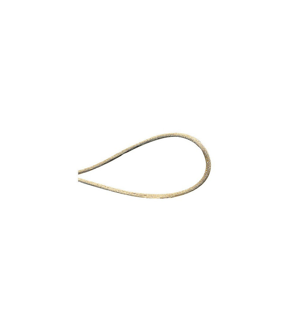 Bobine 50m cordon queue de souris polyester beige