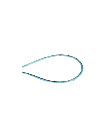 Bobine 50m cordon queue de souris polyester turquoise