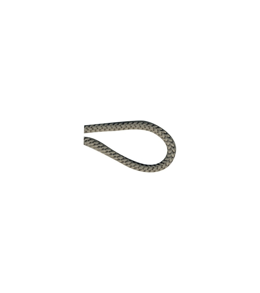 25m spool of knitted cord 4.5mm cloud grey