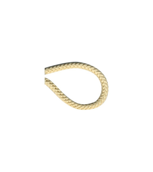 Bobine 25m Cordon tricoté 4.5mm beige clair