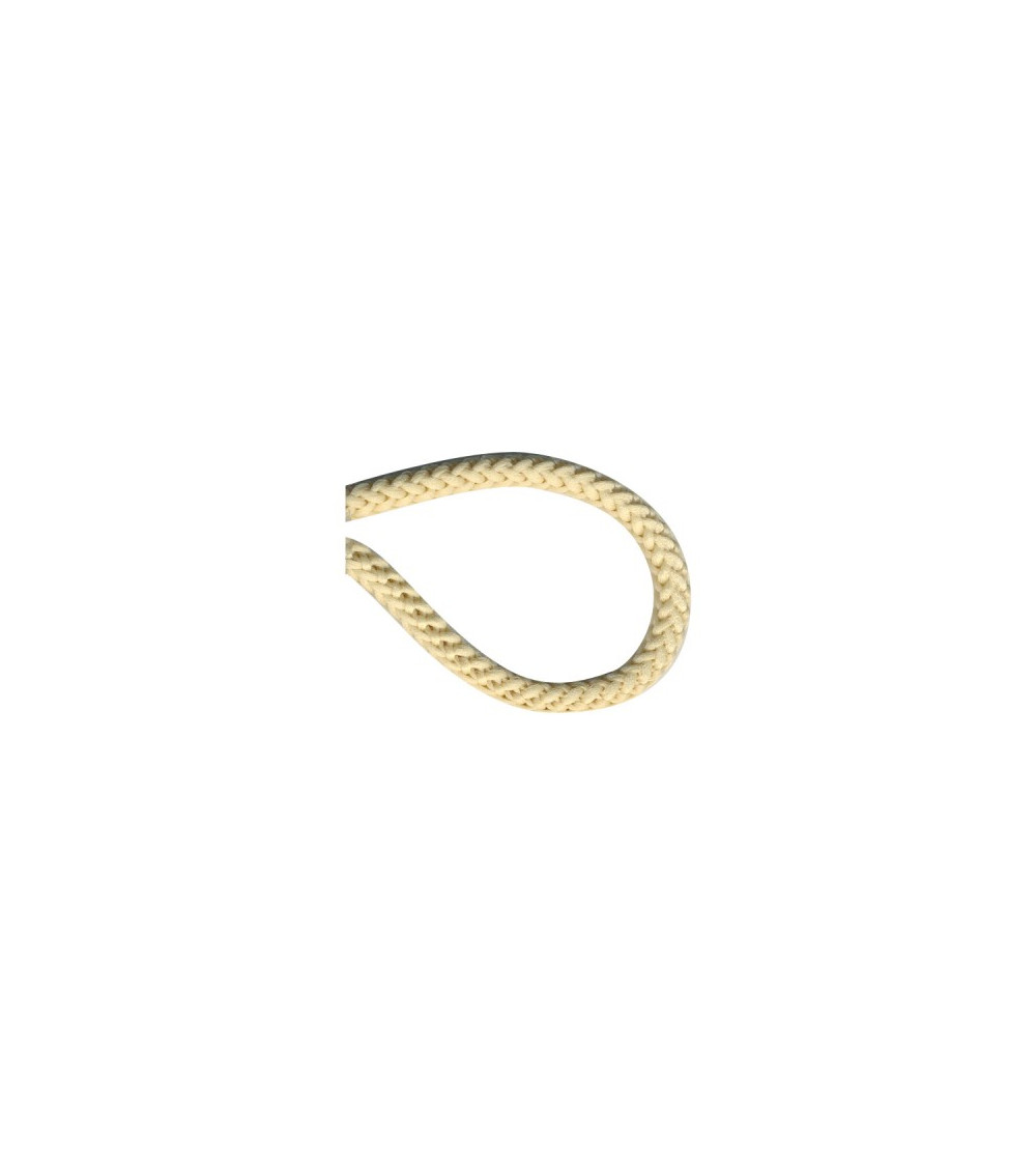 Bobine 25m Cordon tricoté 4.5mm beige clair