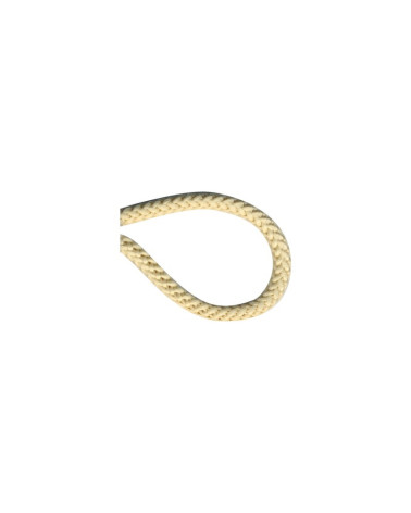 Bobine 25m Cordon tricoté 4.5mm beige clair