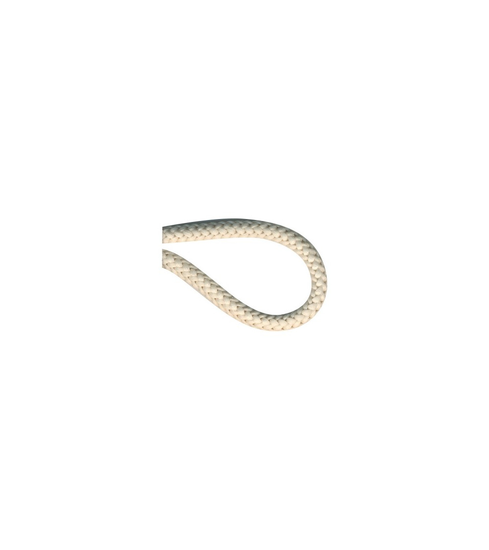 Spool 25m Knitted cord 4.5mm mother-of-pearl color