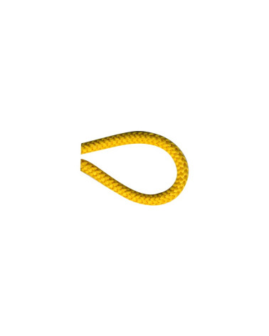 Bobine 25m Cordon tricoté 4.5mm jaune bouton d'or