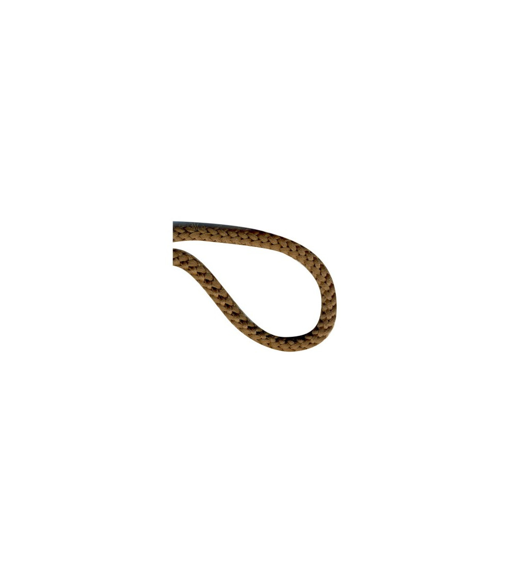 Spool 25m Knitted cord 4.5mm brown