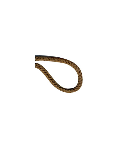 Spool 25m Knitted cord 4.5mm brown