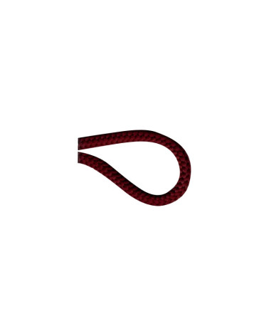 Bobina da 25 m. Cordone lavorato a maglia da 4,5 mm bordeaux
