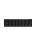 Disquette Tresse simili cuir noir 