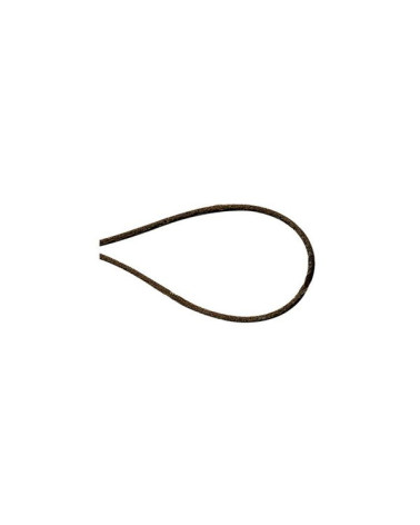 50m spool of coffee brown polyester mouse tail cord