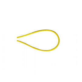 Bobine 50m cordon queue de souris polyester jaune citron