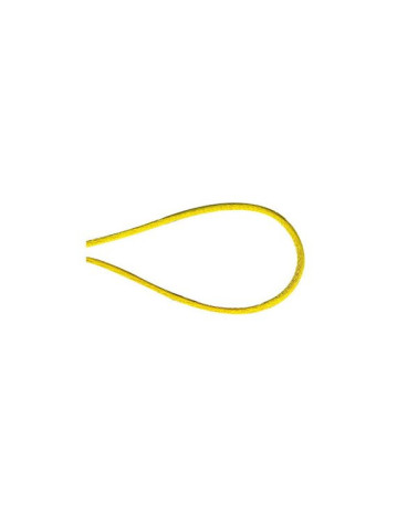 Bobine 50m cordon queue de souris polyester jaune citron
