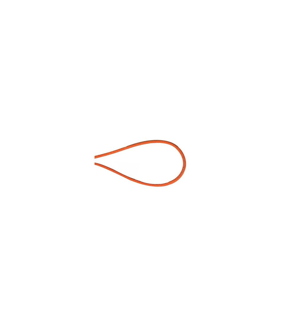 Bobine 50m cordon queue de souris polyester orange