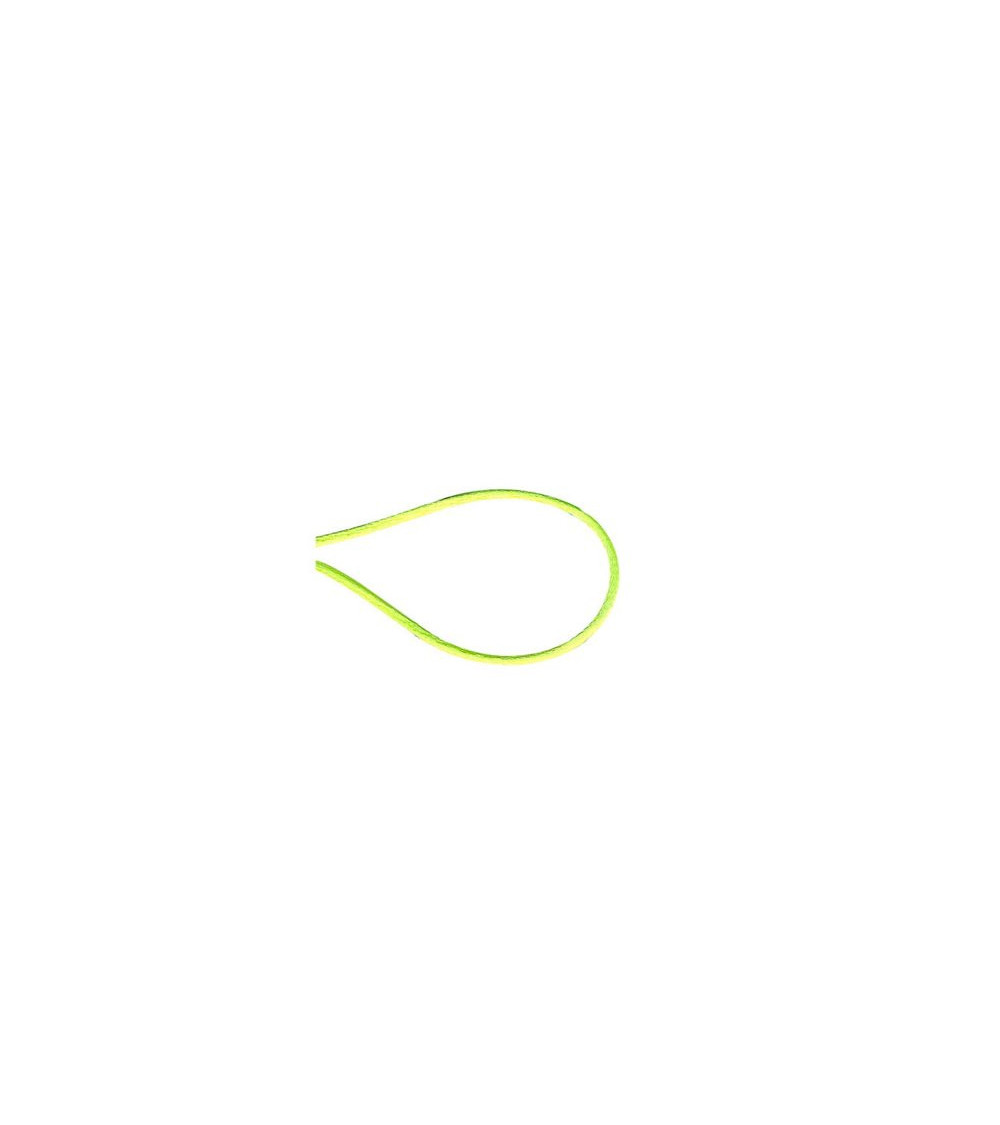 50m reel of fluorescent yellow polyester mouse tail cord
