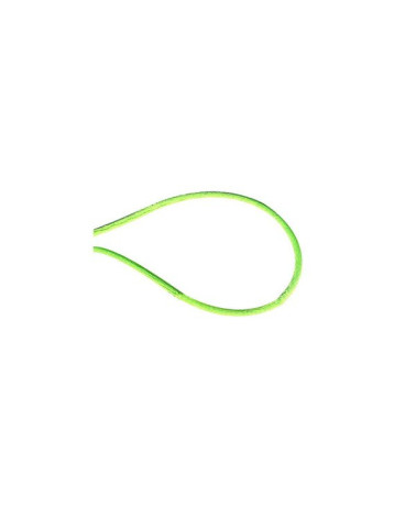 Bobine 50m cordon queue de souris polyester vert fluo