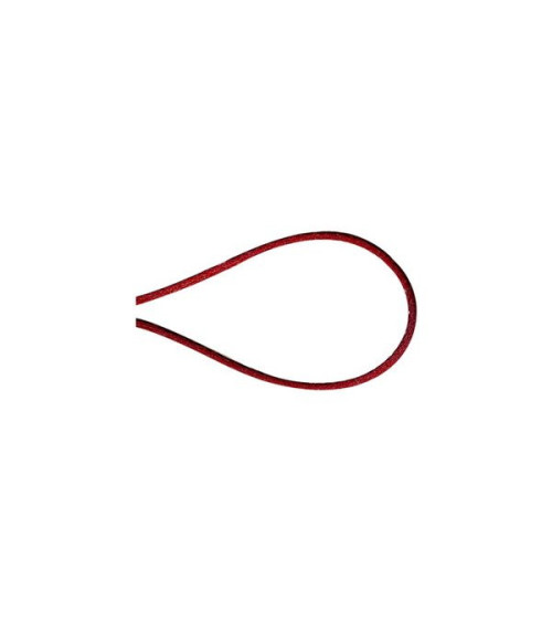 50m spool of hermes red polyester mouse tail cord