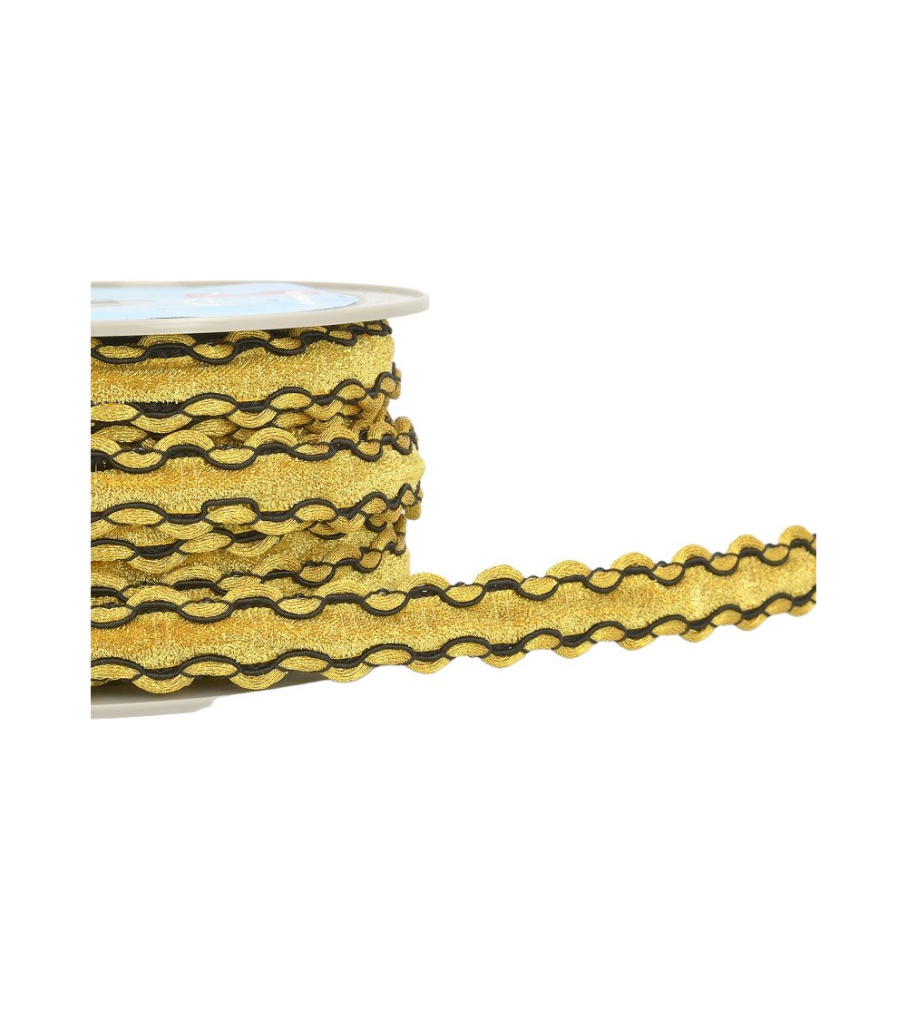 15m reel of 19mm copper dress braid