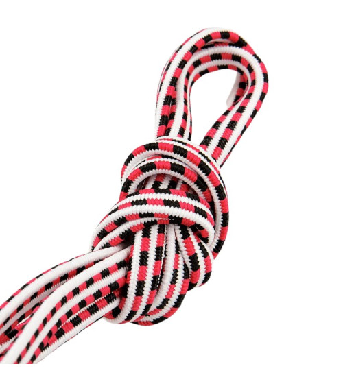 25m spool of 6mm rectangle elastic Raspberry pink