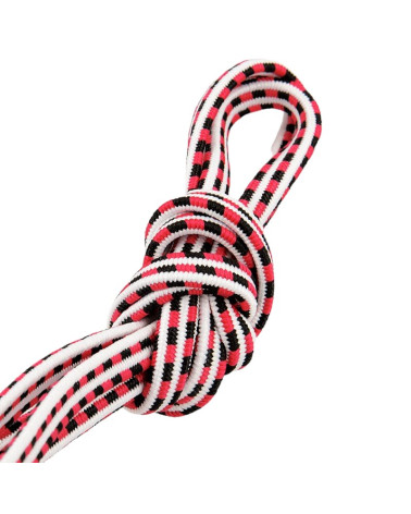 25-m-Spule mit 6-mm-Rechteckgummi in Himbeerrosa