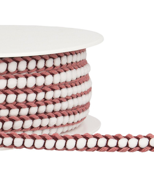 25m spool Braid braid 10 mm Old Pink