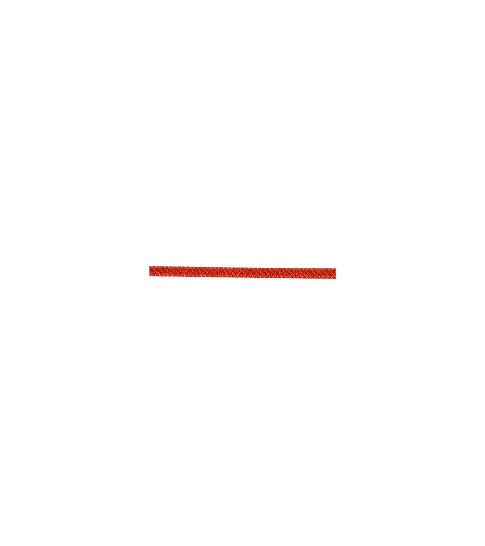 100m spool of 3mm coral red comet ribbon