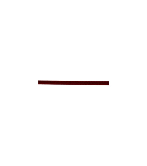 Bobine 100m Ruban comète 3 mm Rouge bourgogne