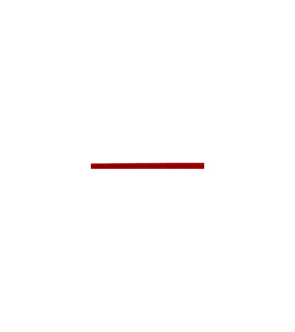 100m Spule Comet Band 3 mm Rot