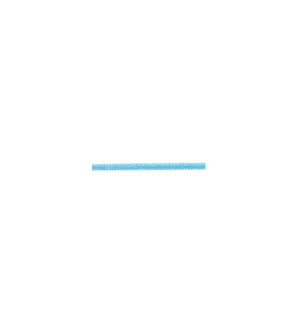 100m reel Comet ribbon 3 mm Water blue