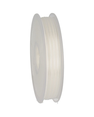 100m reel Comet ribbon 3 mm White