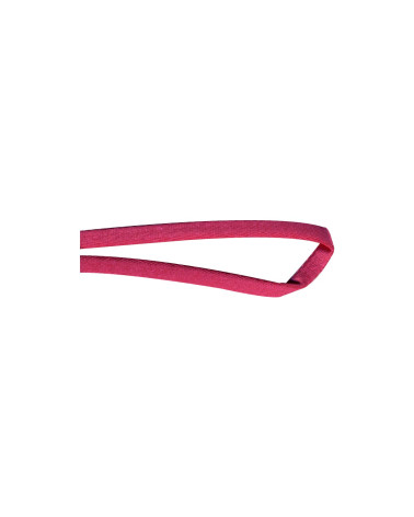 25 m Rolle, schlauchförmig, satiniert, 5 mm, Fuchsia Pink