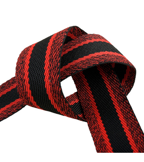 15m reel heather strap 40mm Red and Black