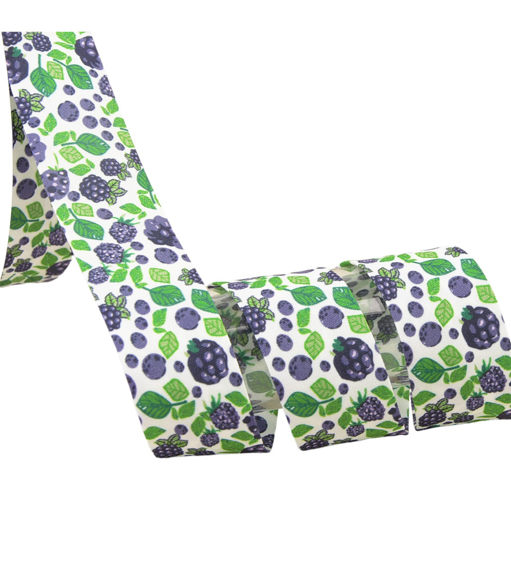 30m reel bias bias fruit 27mm Blackberries and blueberries