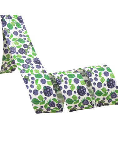 Bobina da 30 m sbieco frutta 27 mm More e mirtilli