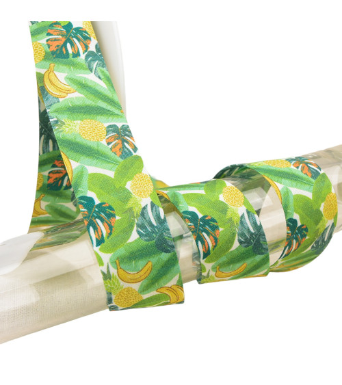 30m reel bias bias fruit 27mm Bananas and pineapples