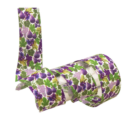 30m reel bias bias fruit 27mm Figs and grapes