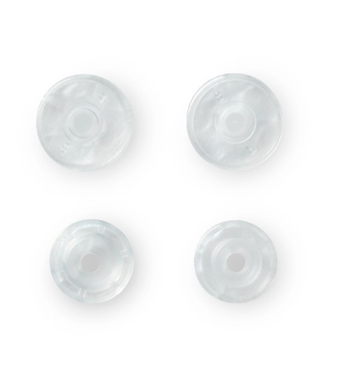 Prym ColorSnaps snap fasteners 12 mm matt transparent