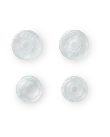 Prym ColorSnaps snap fasteners 12 mm matt transparent