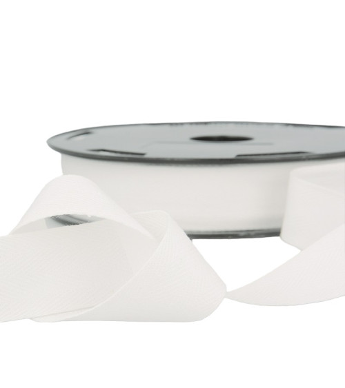 50m spool White cotton serge