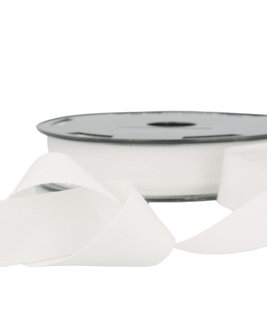 50m spool White cotton serge