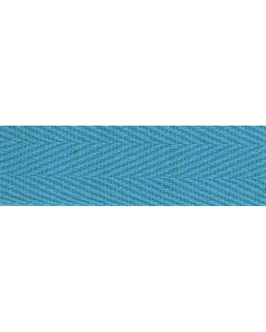 Disquette 25m Serge coton Turquoise