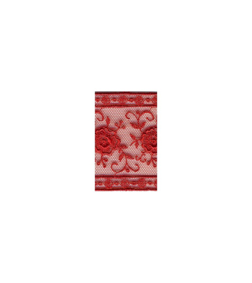 14m spool of polyester inter-connection 50mm Red