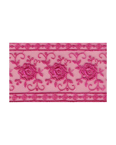 Bobina da 14m distanziale in poliestere da 50mm Fucsia